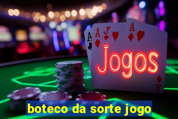 boteco da sorte jogo